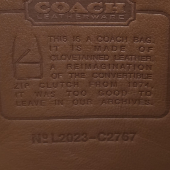 Coach♡ Originals Quinn Convertible, Reimagination of 1974 Convertible Zip Clutch - Picture 7 of 13